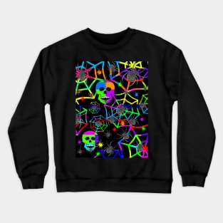 SKULL COLOR BLAST Crewneck Sweatshirt